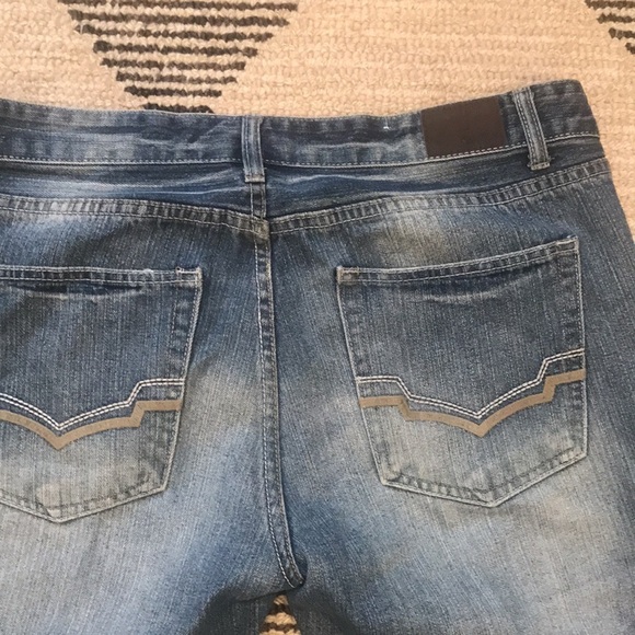 Carbon Blue Denim Jeans size 34 x32 - Picture 7 of 9